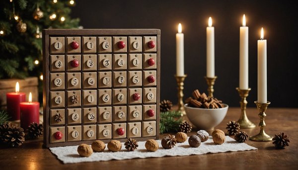 Calendrier de l'avent artisanal : un voyage gustatif quotidien