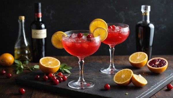 Recettes de cocktails festifs à la grenadine sans alcool à essayer